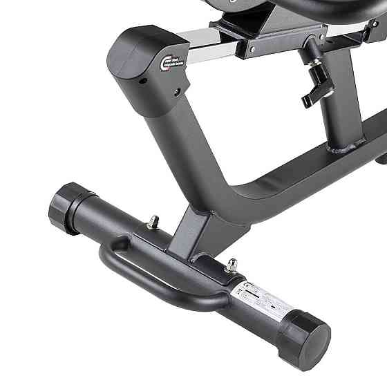 Велотренажер горизонтальний магнітний inSPORTline Greod чорний Київ