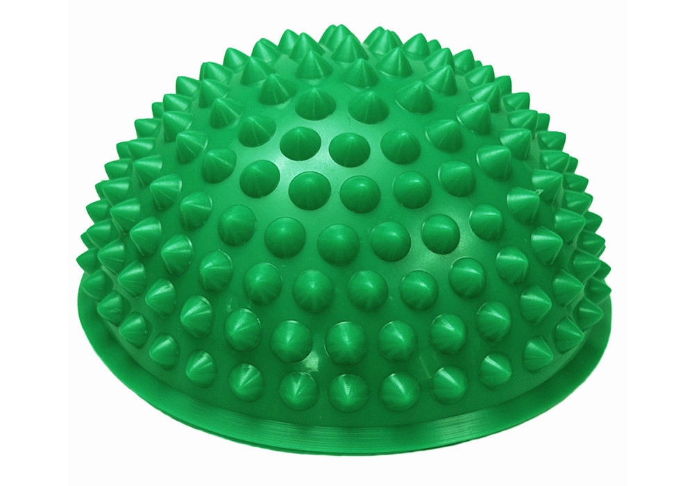 EasyFit Півсфера масажна кіндербол EasyFit 15 см жорстка зелена Коломия - фото 1