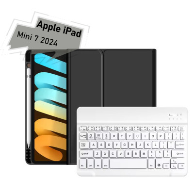 Чохол до планшета BeCover with keyboard Apple iPad Mini 7 2024 Black (712992) Вінниця - фото 1