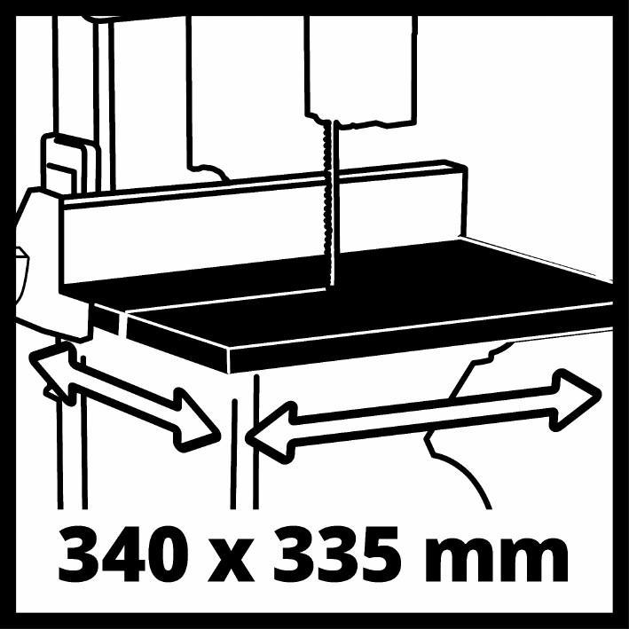Профессиональная ленточная пила Einhell TC-SB 245 L : 400 Вт, 1450 об/мин, 726 м/мин (4308035) Киев - изображение 6