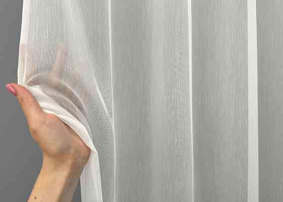 Тюль VR-Textil 1521т Бамбук Молочний 300х270 см (40-227) Київ