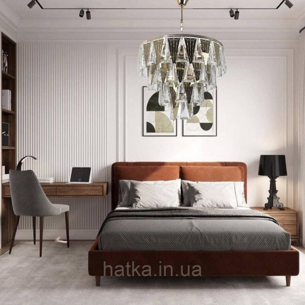 Люстра кришталева Sirius B E1863/6 на 6 лампочок Київ - фото 3