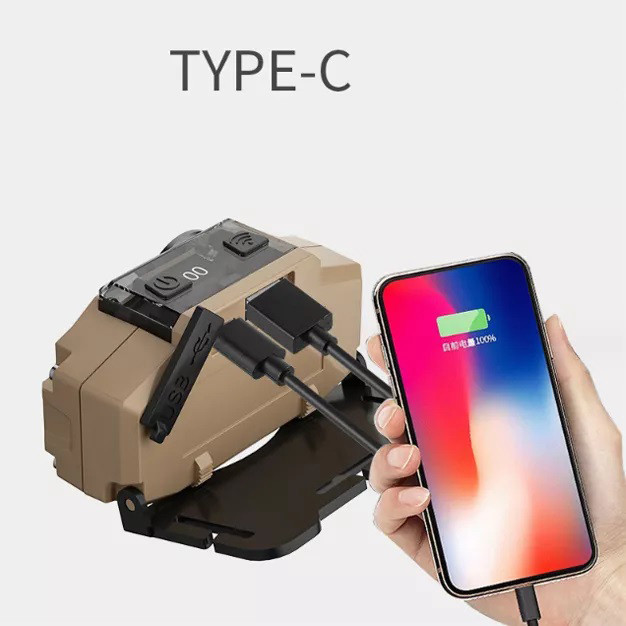 Налобный фонарь для точных работ CH-8825-3P35+COB(white+yellow)+RGB, Налобные фонари для активных людей AJ-43 Львов - изображение 10
