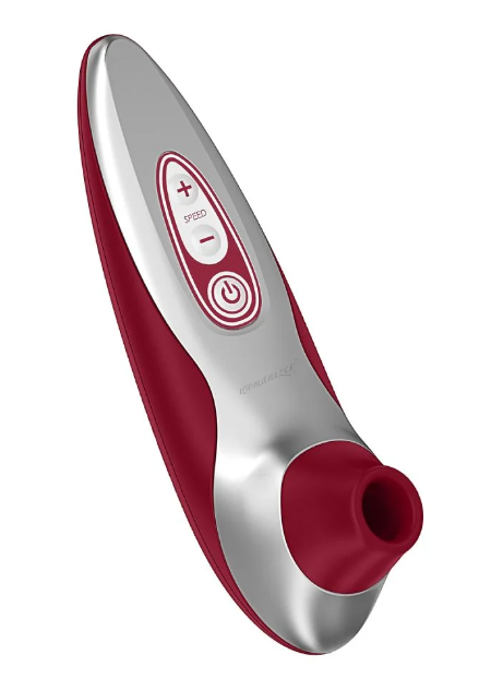 Вакуумний безконтактний кліторальний вібратор Womanizer PRO40 з технологією Pleasure Air, водонепроникний Київ - фото 9