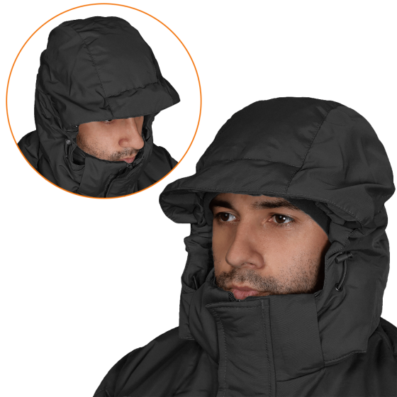 Тактическая теплая мужская куртка Patrol System 3.0 Черная 3XL Киев