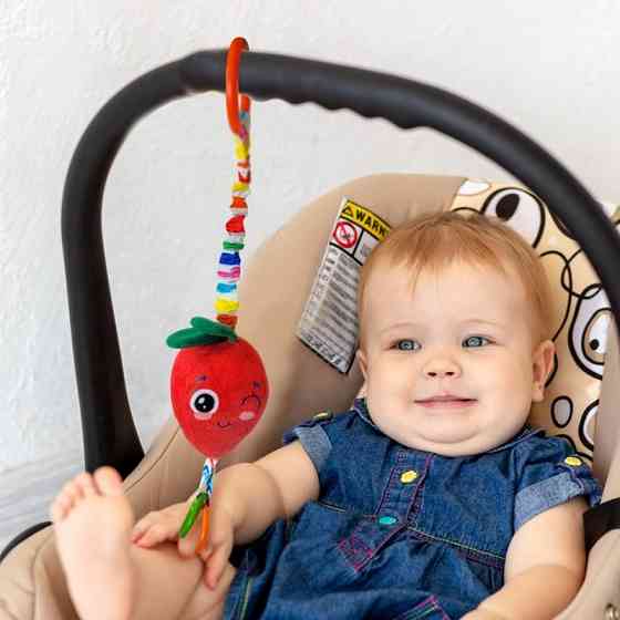 Погремушка-подвеска с прорезывателем 