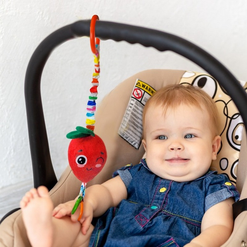 Погремушка-подвеска с прорезывателем 