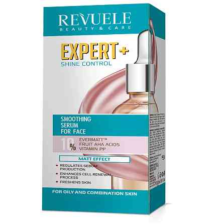 Разглаживающая сыворотка для лица Контроль блеска Expert+ Revuele 30 мл Киев