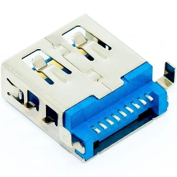 Гніздо USB 3.0 тип A, монтажне Полтава - фото 1