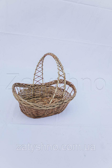 Корзина на пасху средняя | корзинка пасхальная  | кошик на пасху Киев - изображение 2