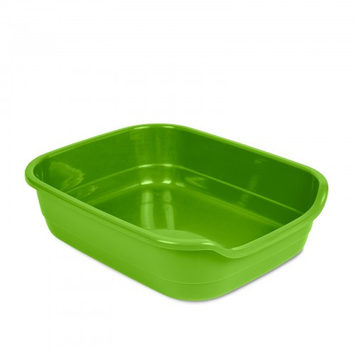 Туалет Природа Comfort L для кошек лайм 49х39х15 см Киев - изображение 4