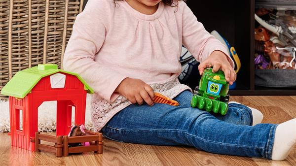 Конструктор John Deere Kids Збери трактор із загоном (47210) Харьков - изображение 9