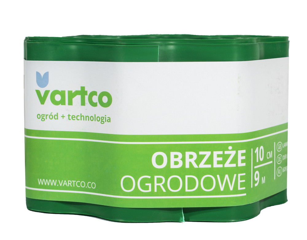 Бордюрна стрічка 10 см 9 метрів зелена VARTCO (Польща) Дніпро - фото 2