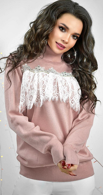 Тёплый и нарядный гольф (48-52) Киев - изображение 1