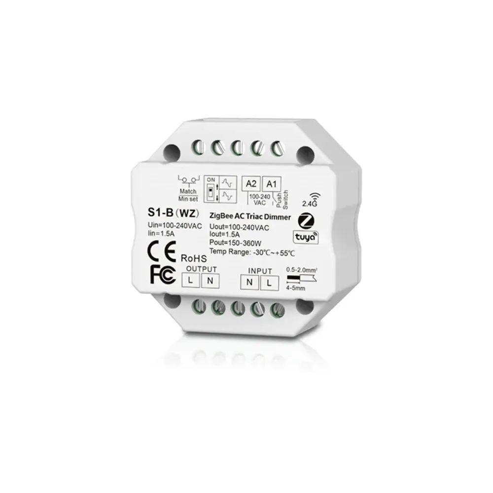 Димер ZigBee AC Triac Akubela S1-B(WZ) (00-00002725) Киев - изображение 2
