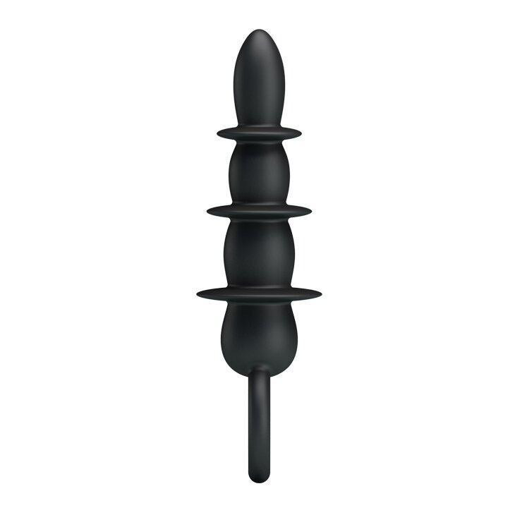 Анальный стимулятор BLACK PRETTY LOVE BI-014539 Sex Aura Киев - изображение 4