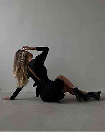 Женская вечерняя романтическая мини-платье из качественной костюмки Одесса