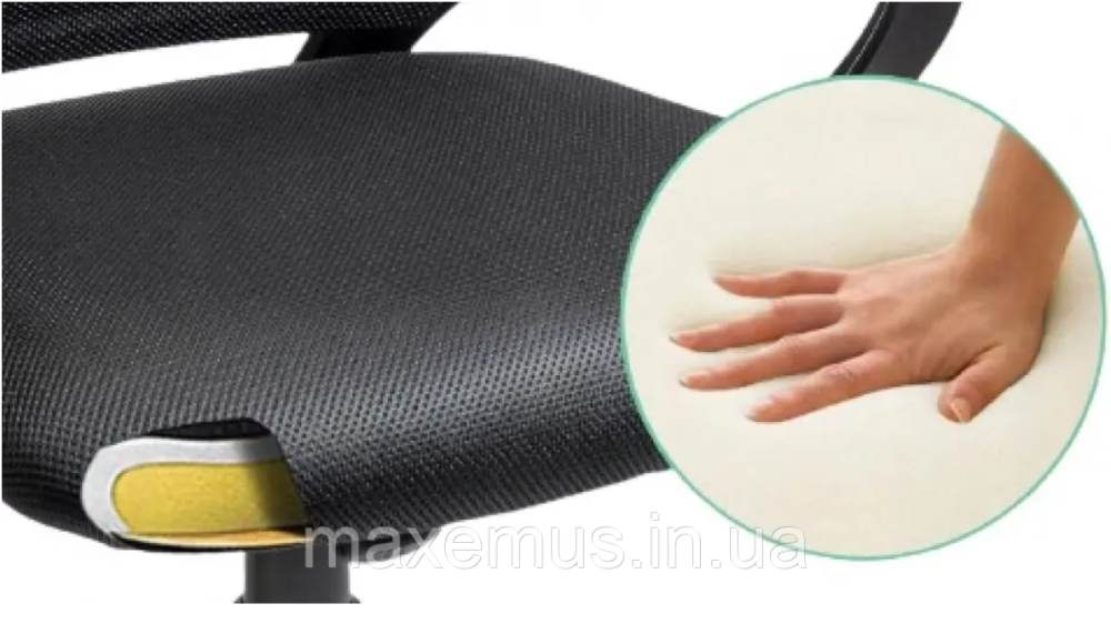 Офисное кресло эргономичное для работы за компьютером B 6 1 9 компьютерное кресло для дома и офиса оранжевое Мостиска - изображение 14