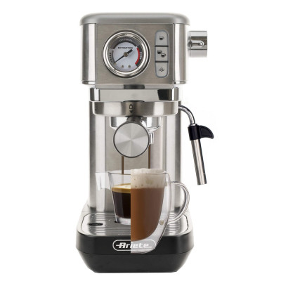 Ріжкова кавоварка еспресо Ariete 1381 Silver (00M138110AR0) Вінниця - фото 5