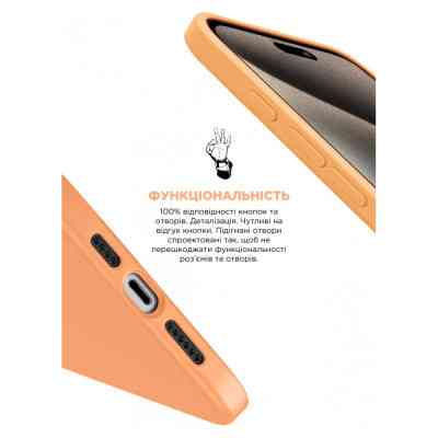 Чехол для мобильного телефона Armorstandart ICON2 MagSafe Apple iPhone 15 Pro Orange Sorbet (ARM72756) Винница