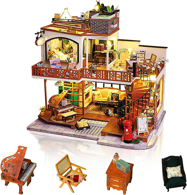 3D Румбокс (DIY House) Cherish Time + Пылезащитный купол (Es008-B) Киев - изображение 1