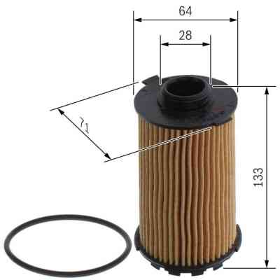 Фильтр масляный Bosch F026407314 Винница