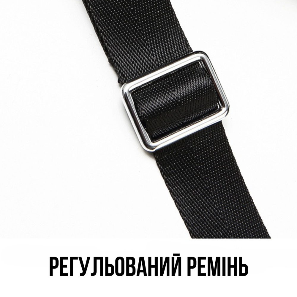 Женский городской кожаный рюкзак Tiding Bag (30 х 23 х 12см) наплечник из натуральной кожи Черный Винница - изображение 8