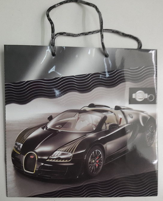 Пакет паперовий подарунковий квадратний 23*24*10 (артKV-032) (12 шт.) Харків - фото 2