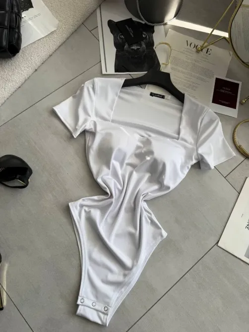 Боді Push-UP з коротким рукавом – ваш універсальний вибір для стильного образу. Одеса - фото 19