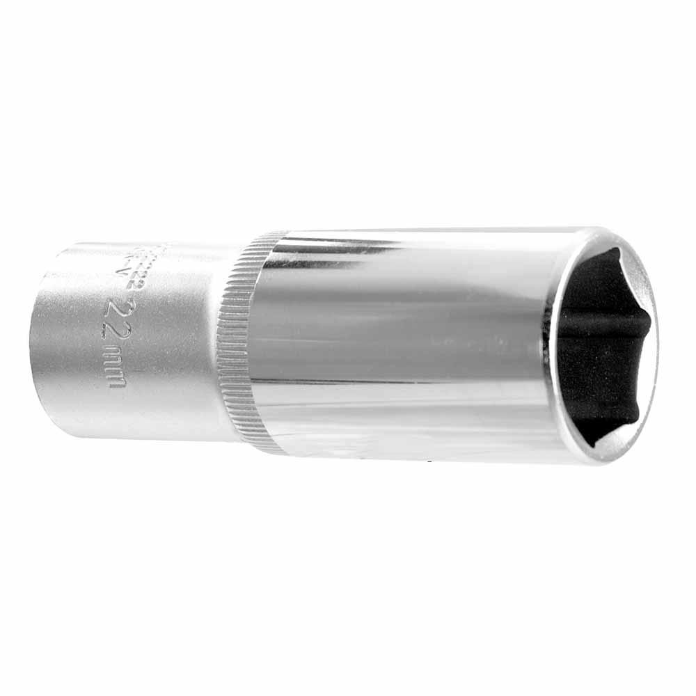 Насадка шестигранна довга 1/2" 22 мм CrV ULTRA (6072222) Київ - фото 2