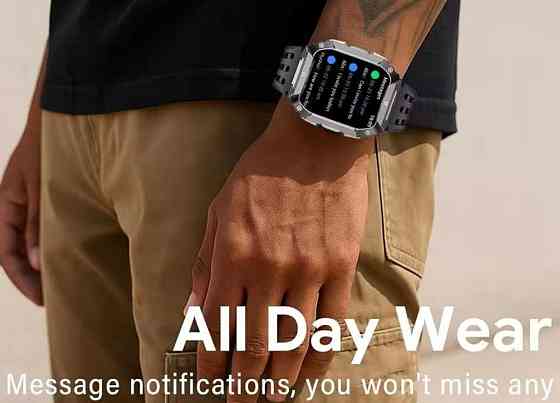 Смартгодинник: G68 PRO. NFC. 3D-меню. 1000mAh. LED-ліхтарик. Київ