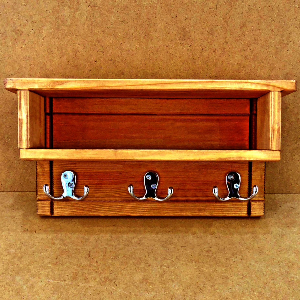 Ключниця дерев'яна "Пембрук" сієна Миколаїв - фото 1