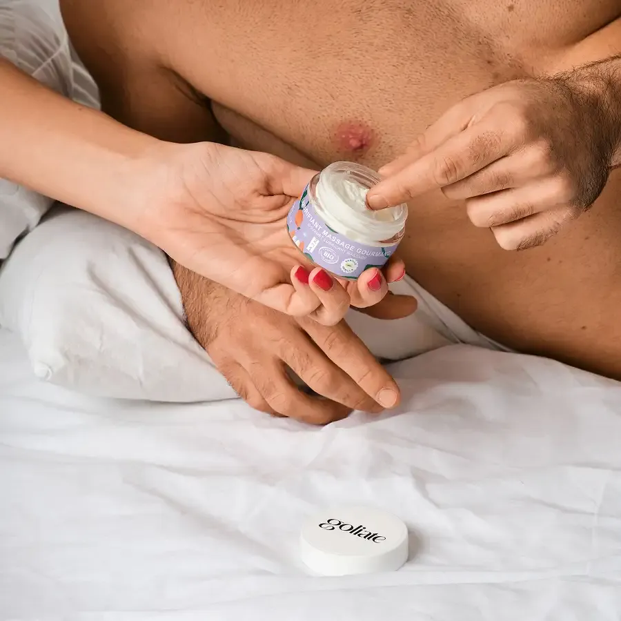 Масажна олія-лубрикант з ароматом та смаком ванілі Goliate Couple Gourmand Vanille 50 мл Львов - изображение 7