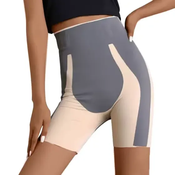 Шорты с высокой талией для коррекции фигуры изготовлены из легкого бесшовного нейлона Коломия