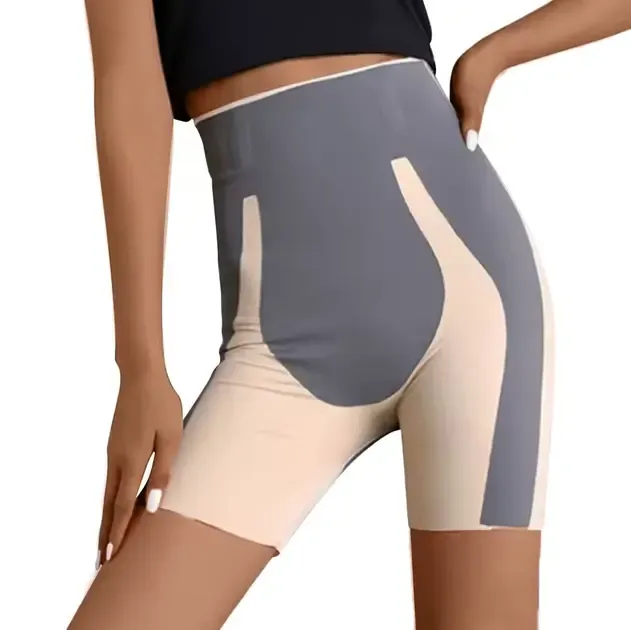 Шорты с высокой талией для коррекции фигуры изготовлены из легкого бесшовного нейлона Коломыя - изображение 1