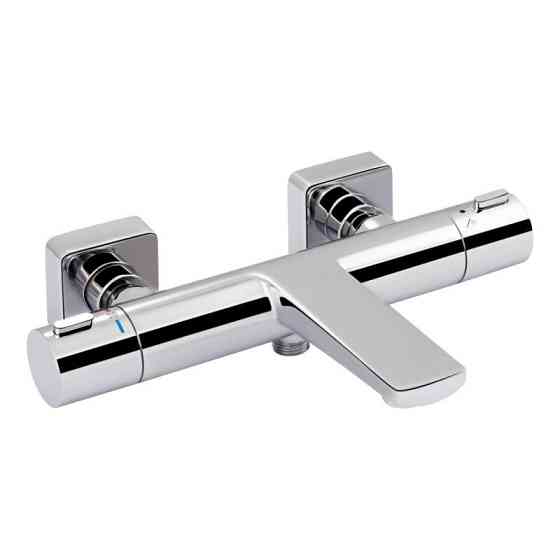 Змішувач термостатичний для ванни Qtap Votice 30T105GC (QVTC30T105GC) Київ