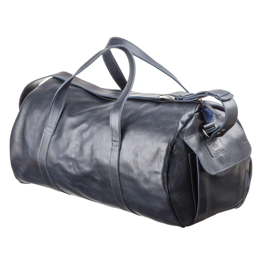 Сумка дорожная Синяя (GRANDE PELLE) Киев - изображение 16