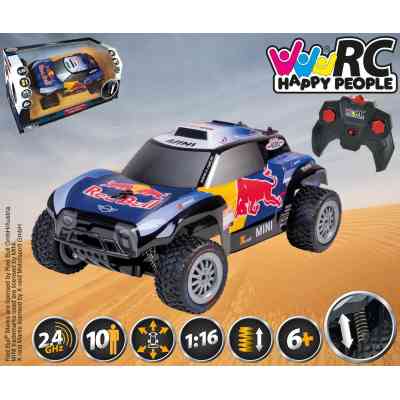 Радиоуправляемая игрушка Happy People Red Bull X-raid Mini JCW Buggy 1:16 2.4 ГГц (H30045) Винница