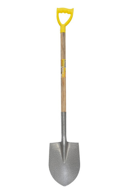 Лопата штикова MASTERTOOL з держаком і ручкою 205х280х476 мм 1200 мм молоткове фарбування 14-6268 Рівне - фото 4