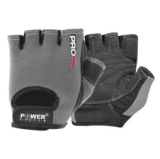 Рукавички для фітнесу Power System PS-2250 Pro Grip Grey M Каменское