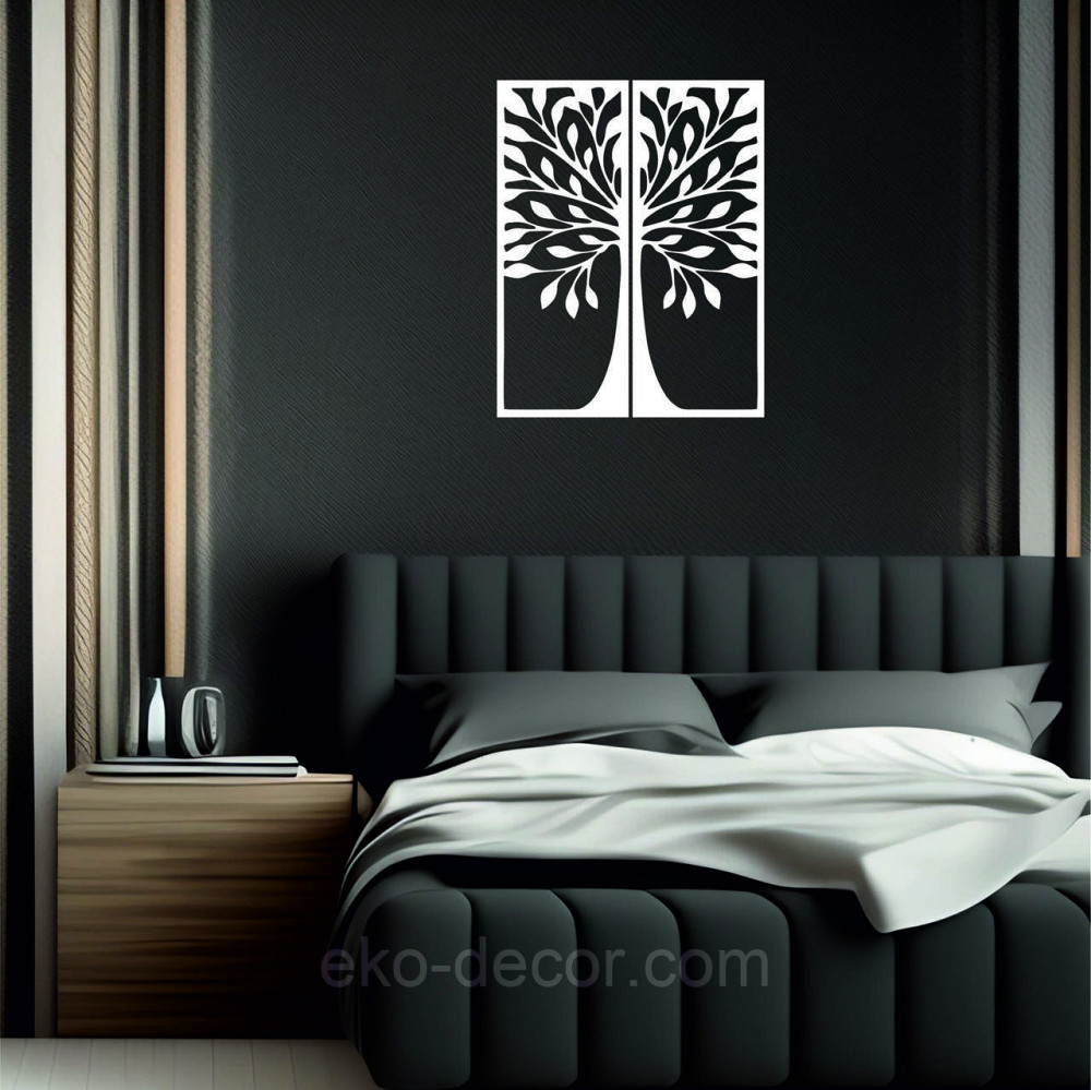 Декоративне настінне 3D Панно «Дерево»  Декор на стіну з об'ємом Київ - фото 6