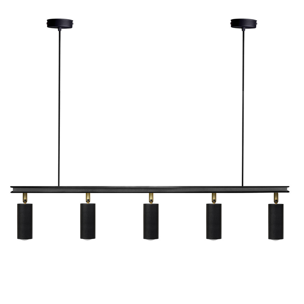 Светильник цилиндр потолочный поворотный Е27-5 Tube NL 2450-5 BK Киев - изображение 4