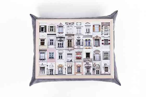 Поднос с подушкой Окна Винница