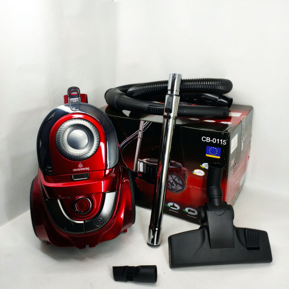 Електричний пилосос з контейнером для пилу Crownberg, Потужний пилосос для прибирання будинку DS-81 Львів - фото 13