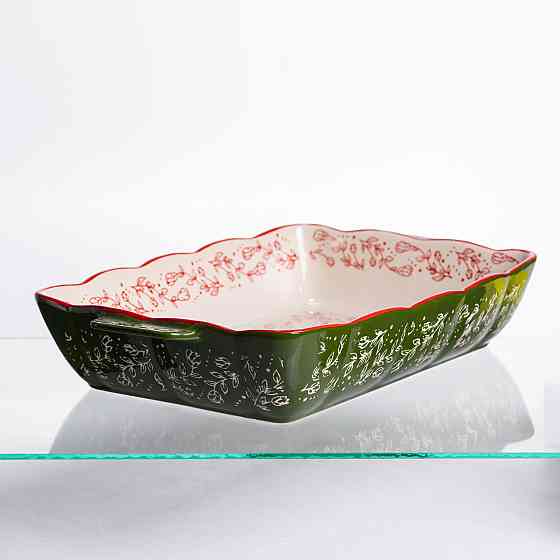 Yiwu Форма для запікання та сервірування Vintage Прямокутна з ручками HM05-12 Коломия