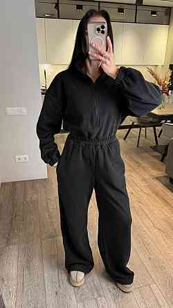 Жіночий повсякденний теплий комбінезон з фліса Одеса