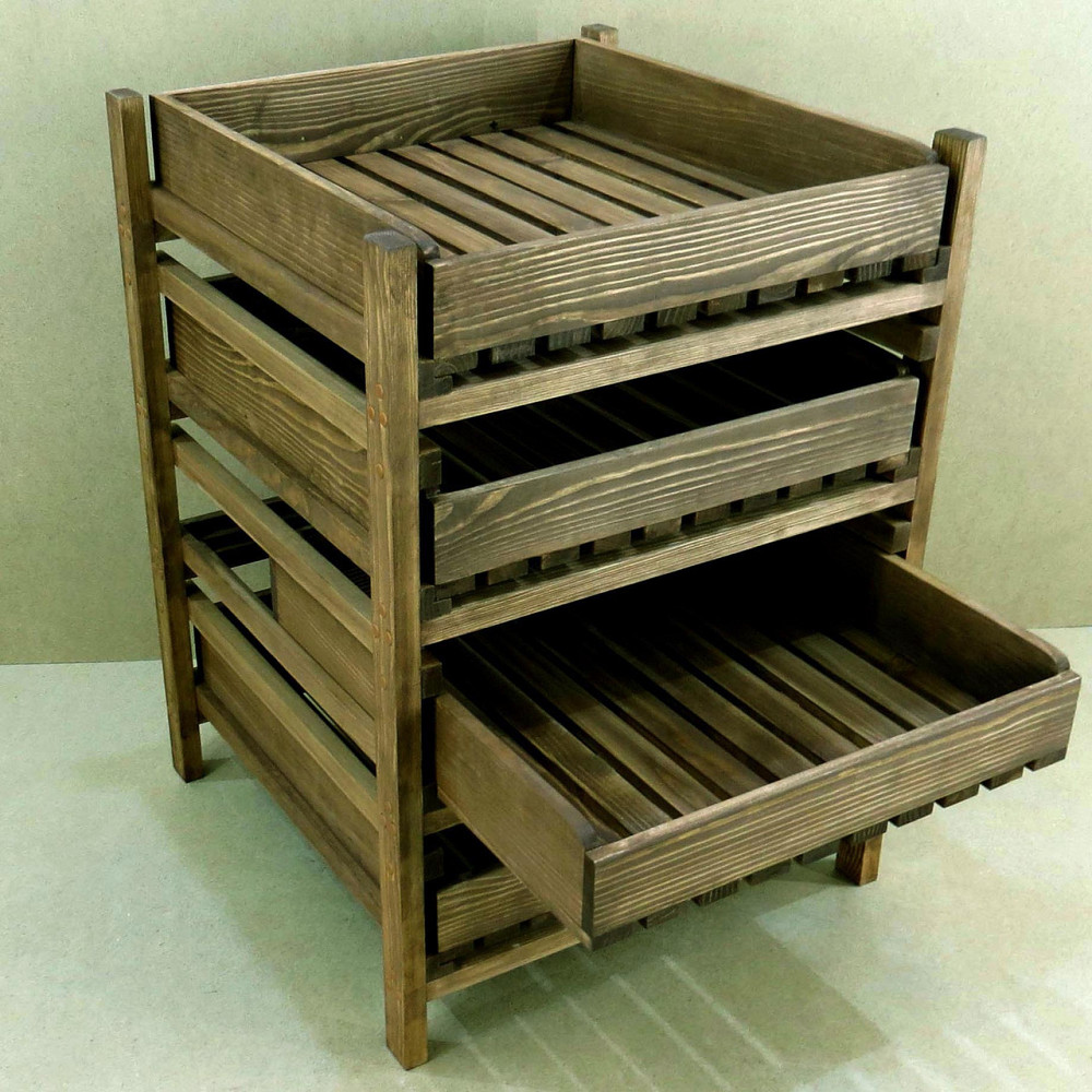 Стелаж для овочів і фруктів "Каррент 4" мускат Миколаїв - фото 4