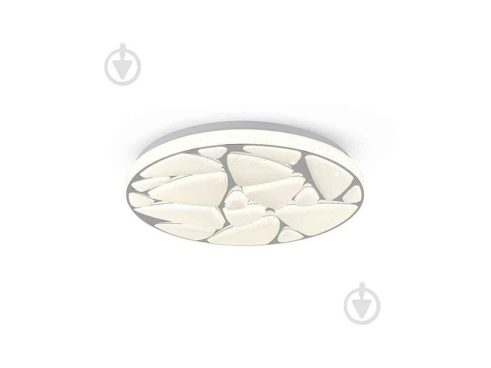 Светильник светодиодный потолочный LED Rotondo с пультом ДУ 54W 6480Лм | 380мм белый, металл/пластик ТМ MIORRO Киев - изображение 1