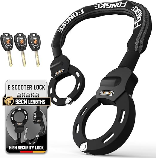Протиугінний замок-наручники з посиленим ланцюгом FONGKE (Handcuff Chain Lock) Луцьк - фото 1
