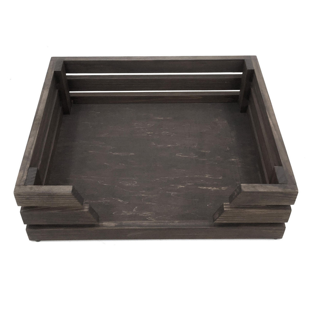 Лежак деревянный для собаки 